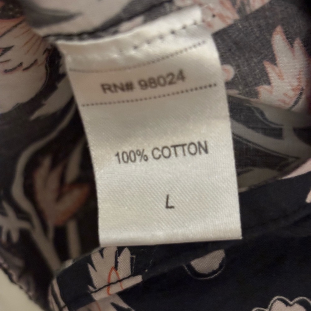 Anthropologie Love the Label Cotton Lace Button Down - Picture 8 of 9
